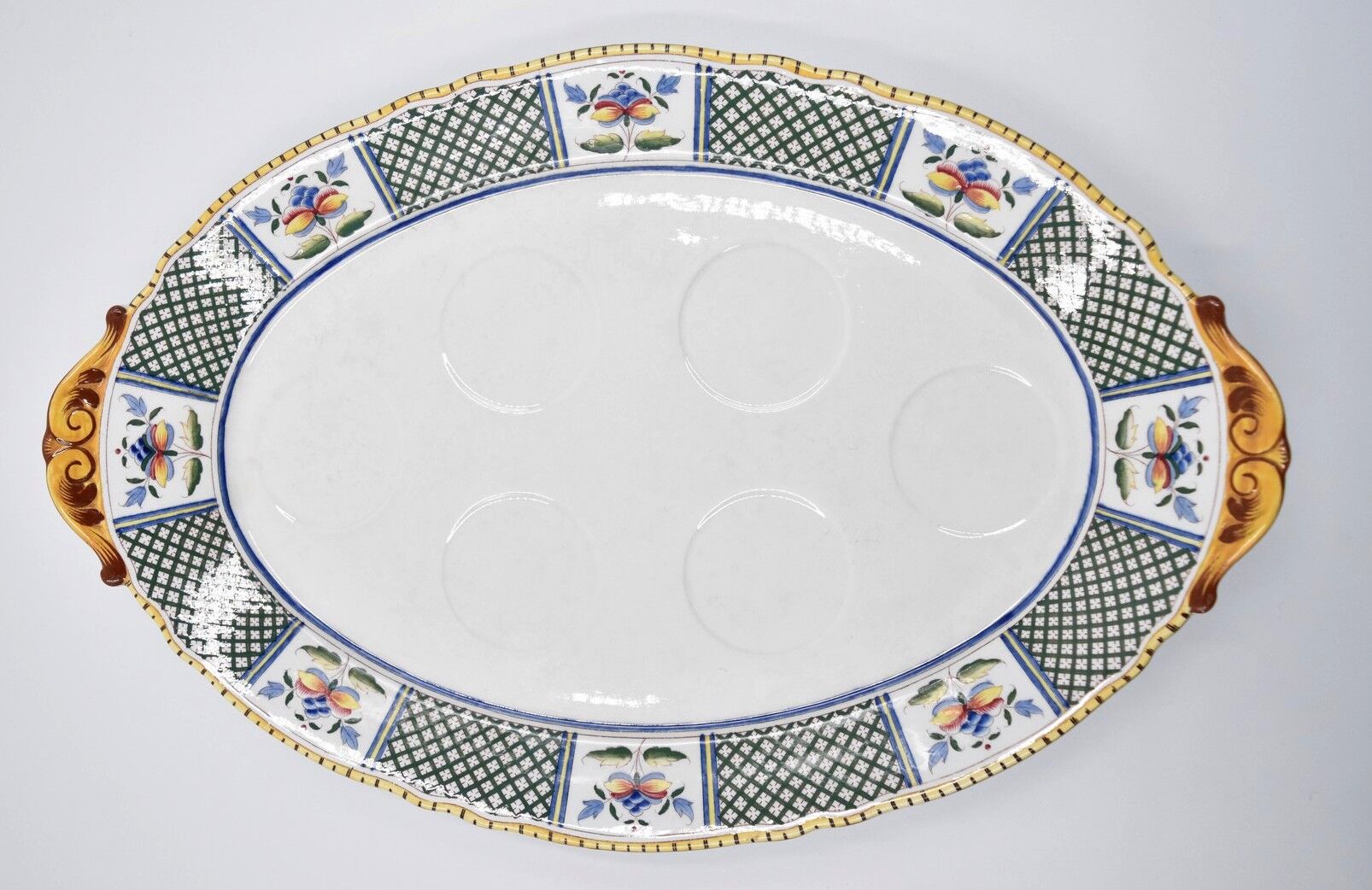 Service a cream Sarreguemines montmorency uc 6 pots 1 tray