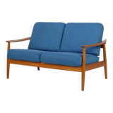 Arne Vodder Canapé 2 places en teck MidCentury 60er Vintage danois