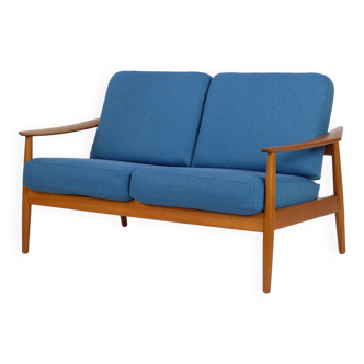 Arne Vodder Teak 2-Sitzer Sofa MidCentury 60er Danish Vintage