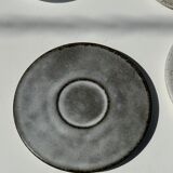 Modular Indonesian ceramic tableware service (6 elements + cups)