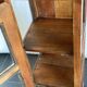 Vintage domed lighthouse curio cabinet