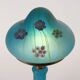 Lampe de table vintage années 1950 Millefiori par F.lli Toso en verre, Italie