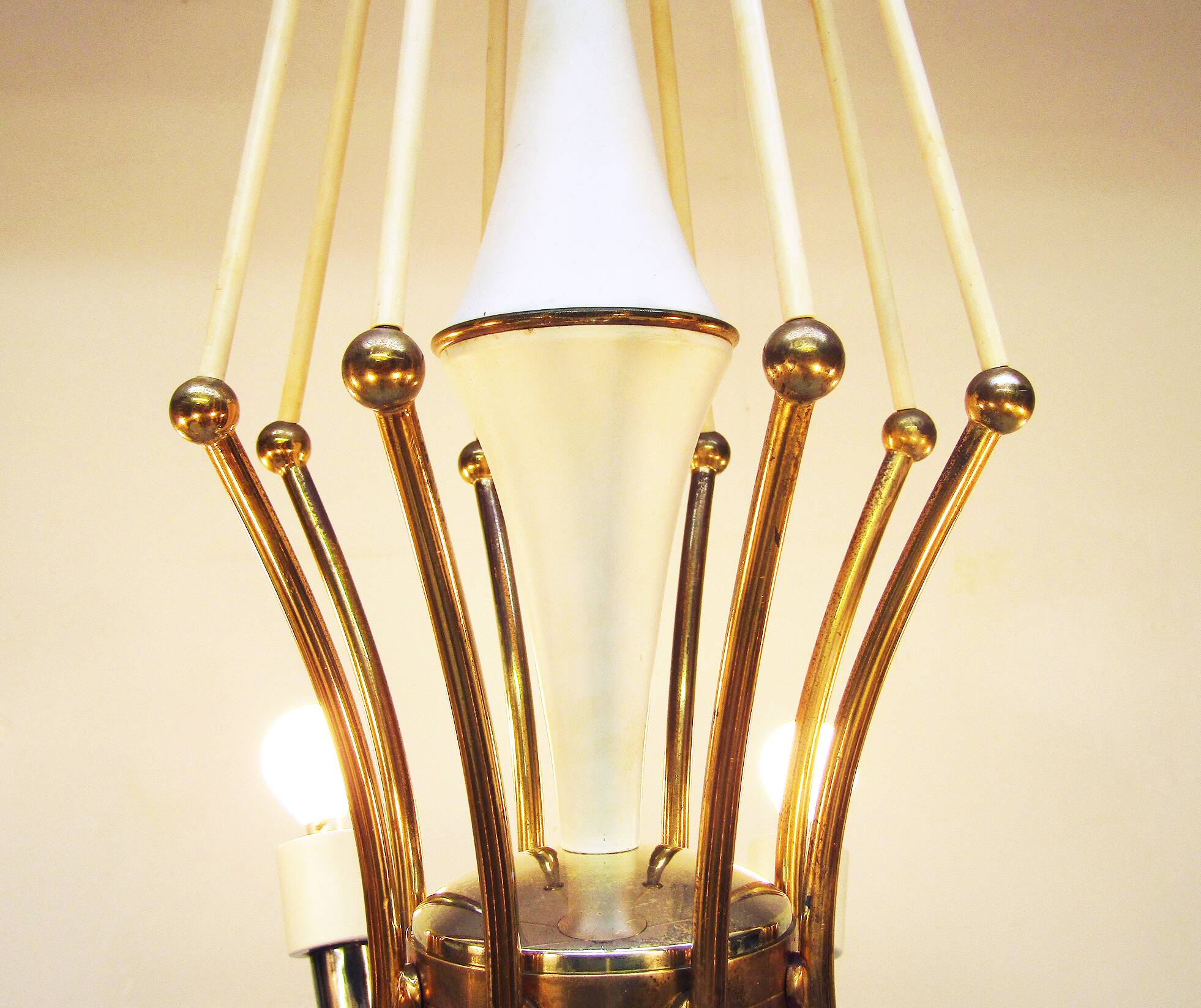 1950s Italian Spider Chandelier By Oscar Torlasco