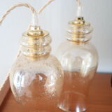 Duo de baladeuses en verre bulle