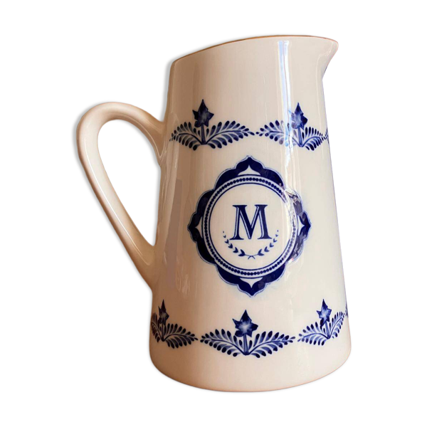 Pichet porcelaine Ornements Manoï