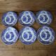 6 assiettes plate Royal Sphinx Cambridge Holland