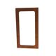 Scandinavian oak mirror, Sweden, 1960, 118cm x 64cm