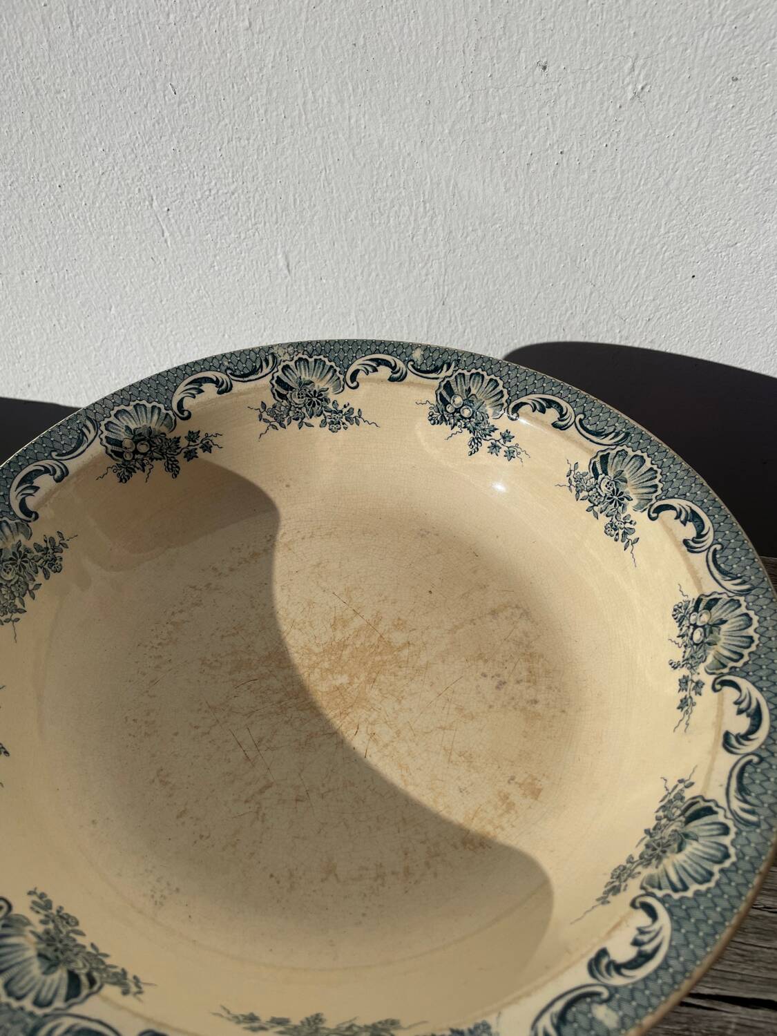 Iron earth salad bowl Moulin des loups