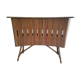 Bar en marqueterie de rotin