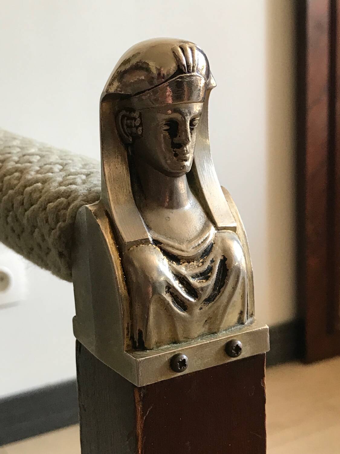 1 Empire style armchair / Consulate period Return from Egypt from the 60s