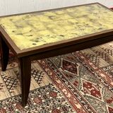 Gold leaf coffee table