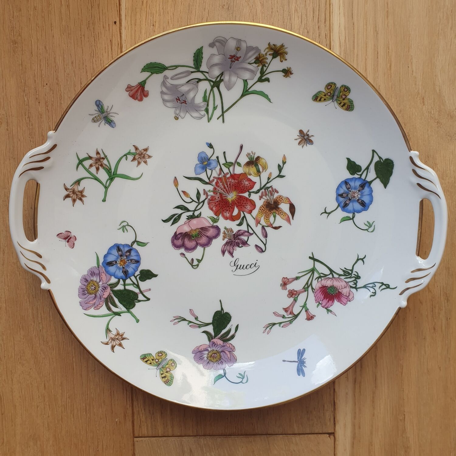 Richard Ginori plates for Gucci