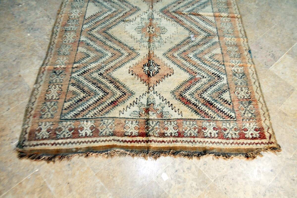 Tapis berbère Zemmour vintage
