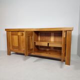 Maison regain sideboard in solid elm, 1970s