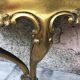Vintage golden wall console