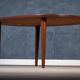 Oval Coffee Table in Rosewood attributed to Aksel Kjersgaard, Odense Møbelfabrik, 1960s