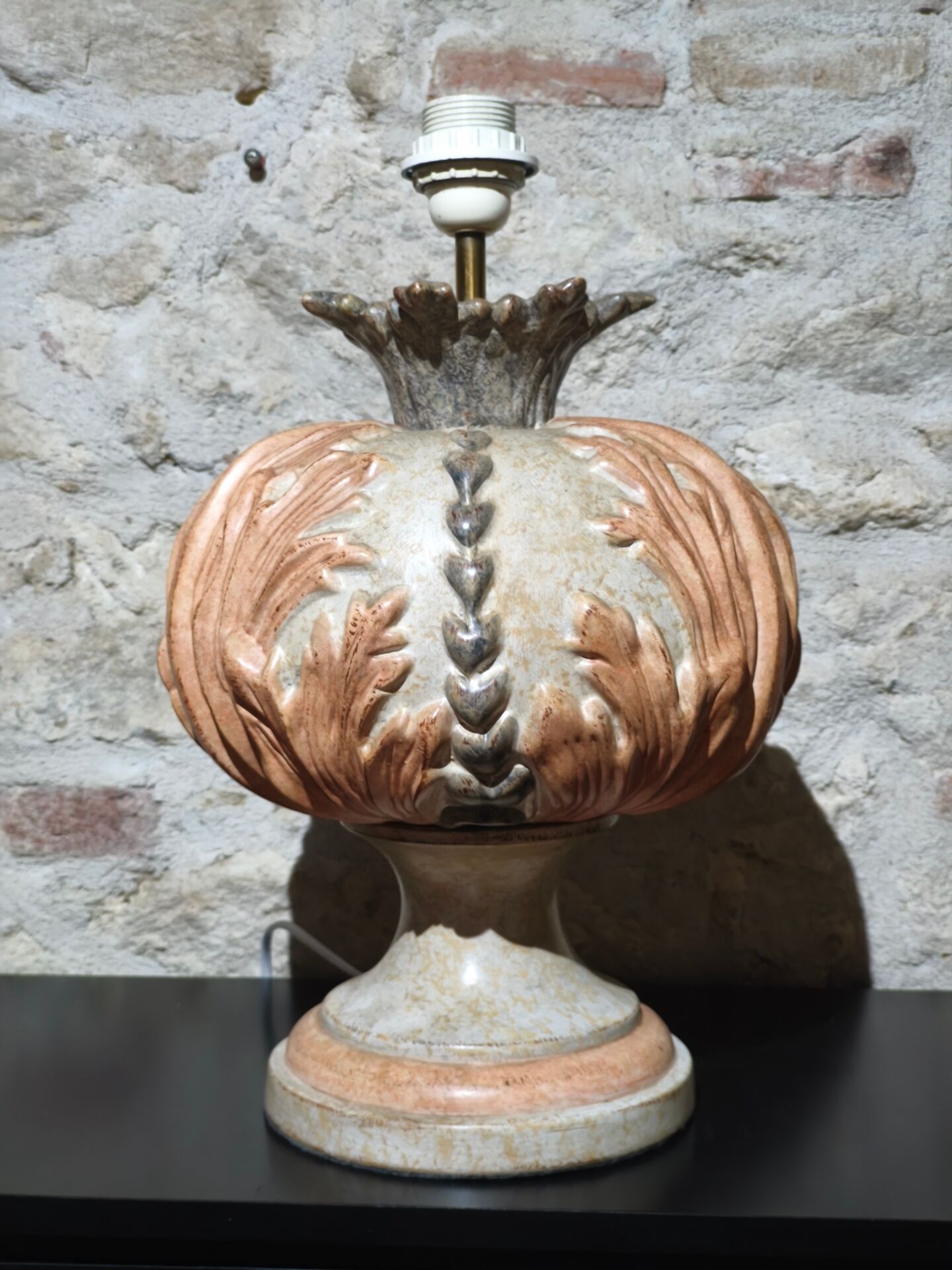 Neoclassical Urn Lamp Roche Bobois - Vintage 70s - Refurbished