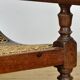 Chaise de plantation indonésienne coloniale hollandaise, vers 1920