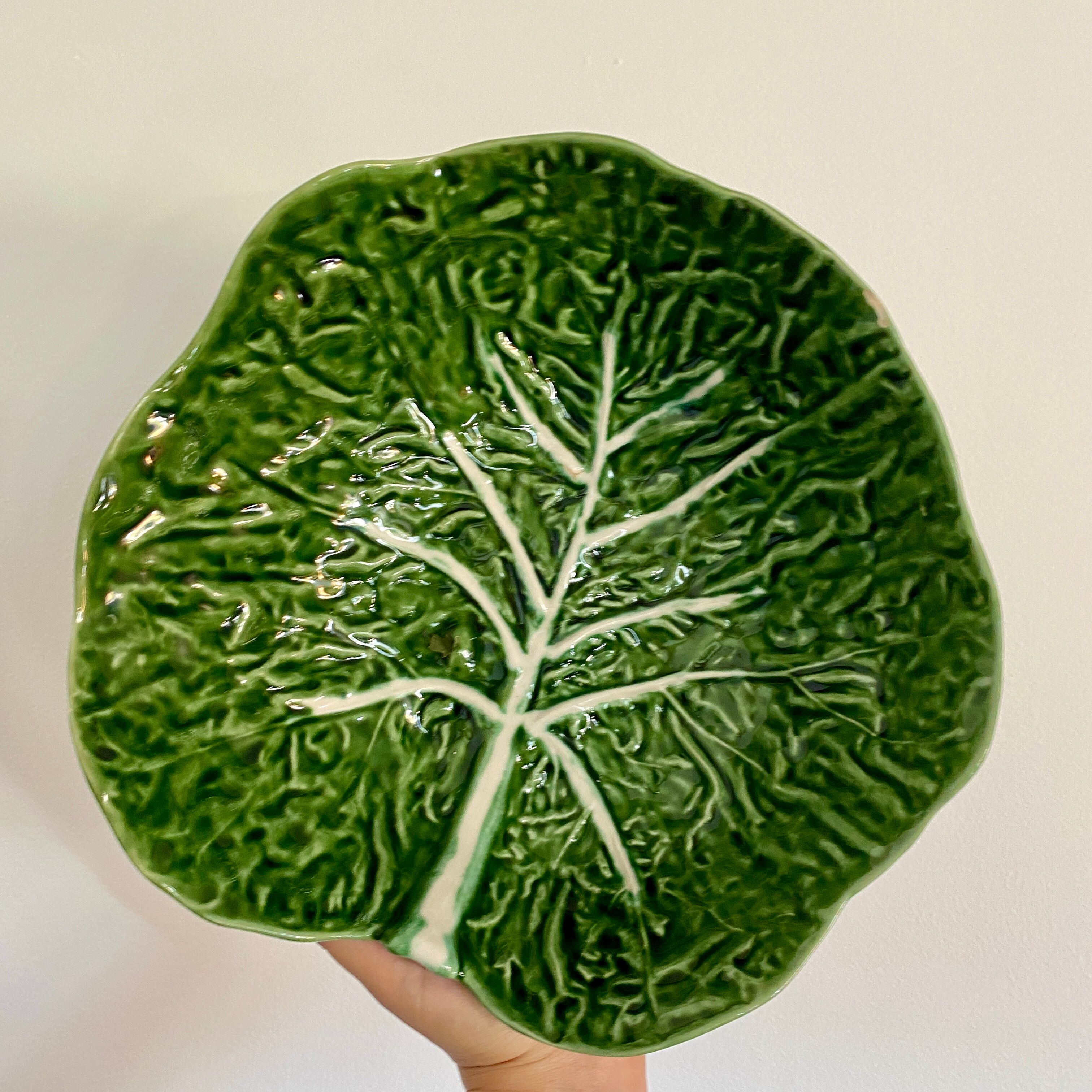 Vintage slurry salad bowl