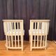 Pair of armchairs designed by Josef Hoffmann for Cabaret Fledermaus, Austria