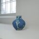 Art Deco Vase Grand Gustavsberg Sgraffito Josef Ekberg, Sweden, 1922