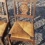 4 chaises néo basques