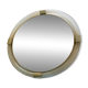 Round Torciglione Gold Murano Glass Wall Mirror by Simoeng for Simoeng