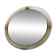 Round Torciglione Gold Murano Glass Wall Mirror by Simoeng for Simoeng