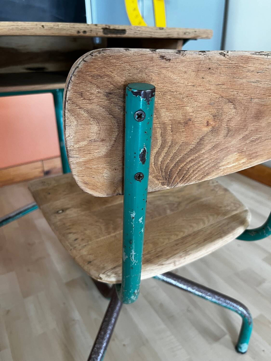1950s school desk