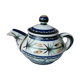 Ceramic theiere of quimper keraluc