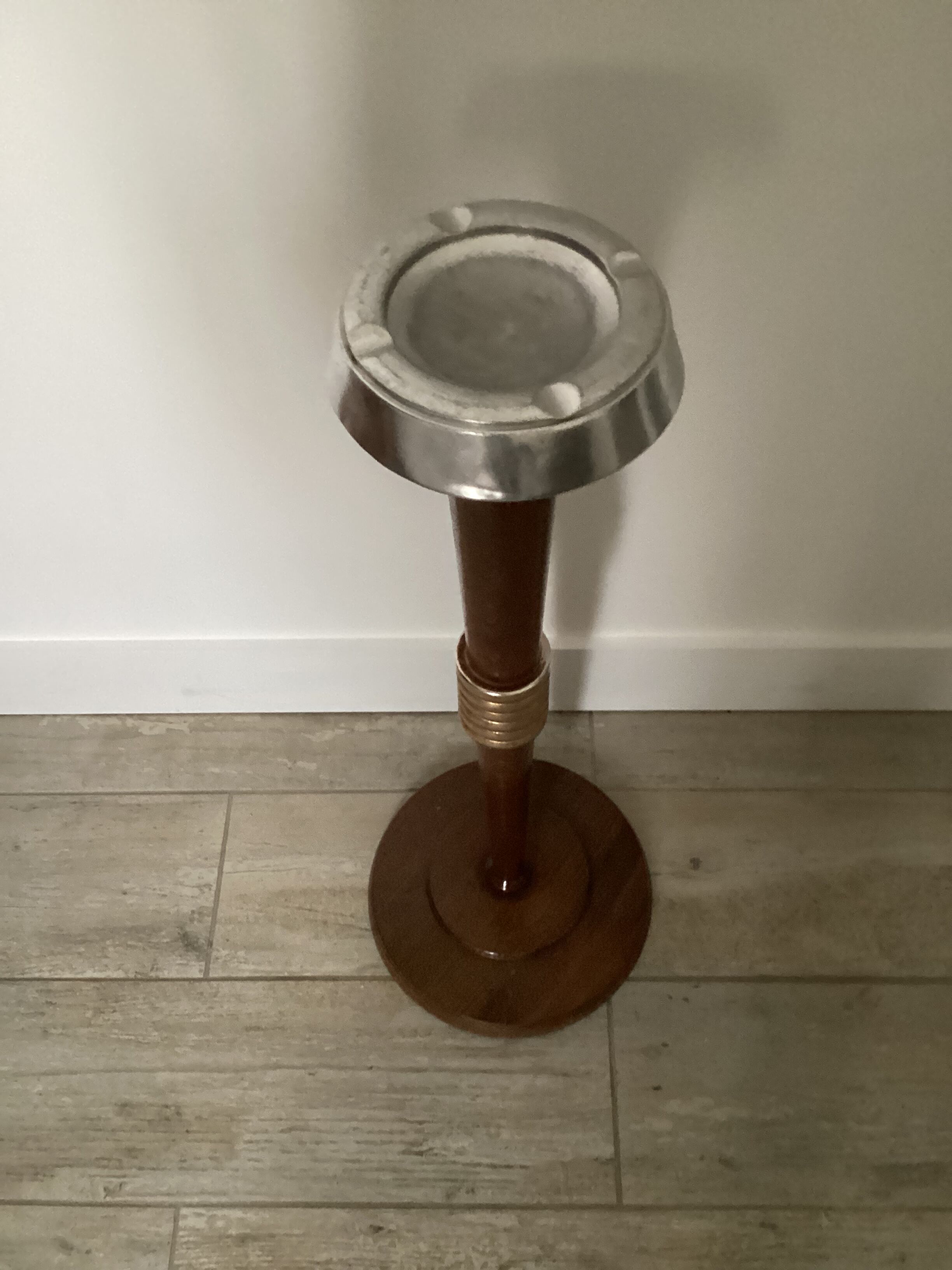 Wooden ashtray