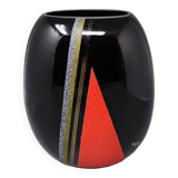 1970s Gorgeous vase in Murano glass by Linea Fontana