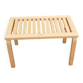 Birch wood bench Alvar Aalto Artek 80s