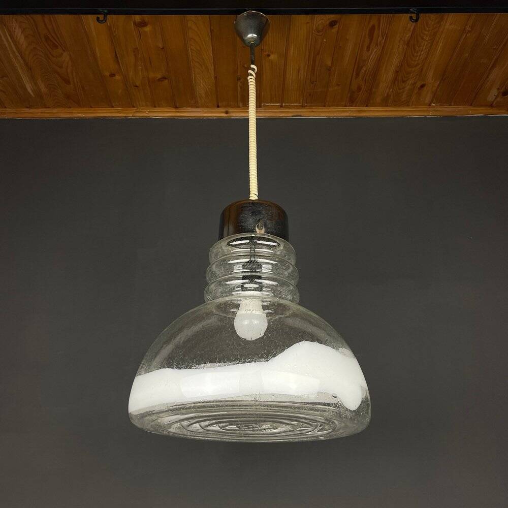 Murano glass pendant lamp, Italy, 1960s