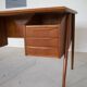 Vintage Teak desk by Gunner Nielsen for Tibergaard