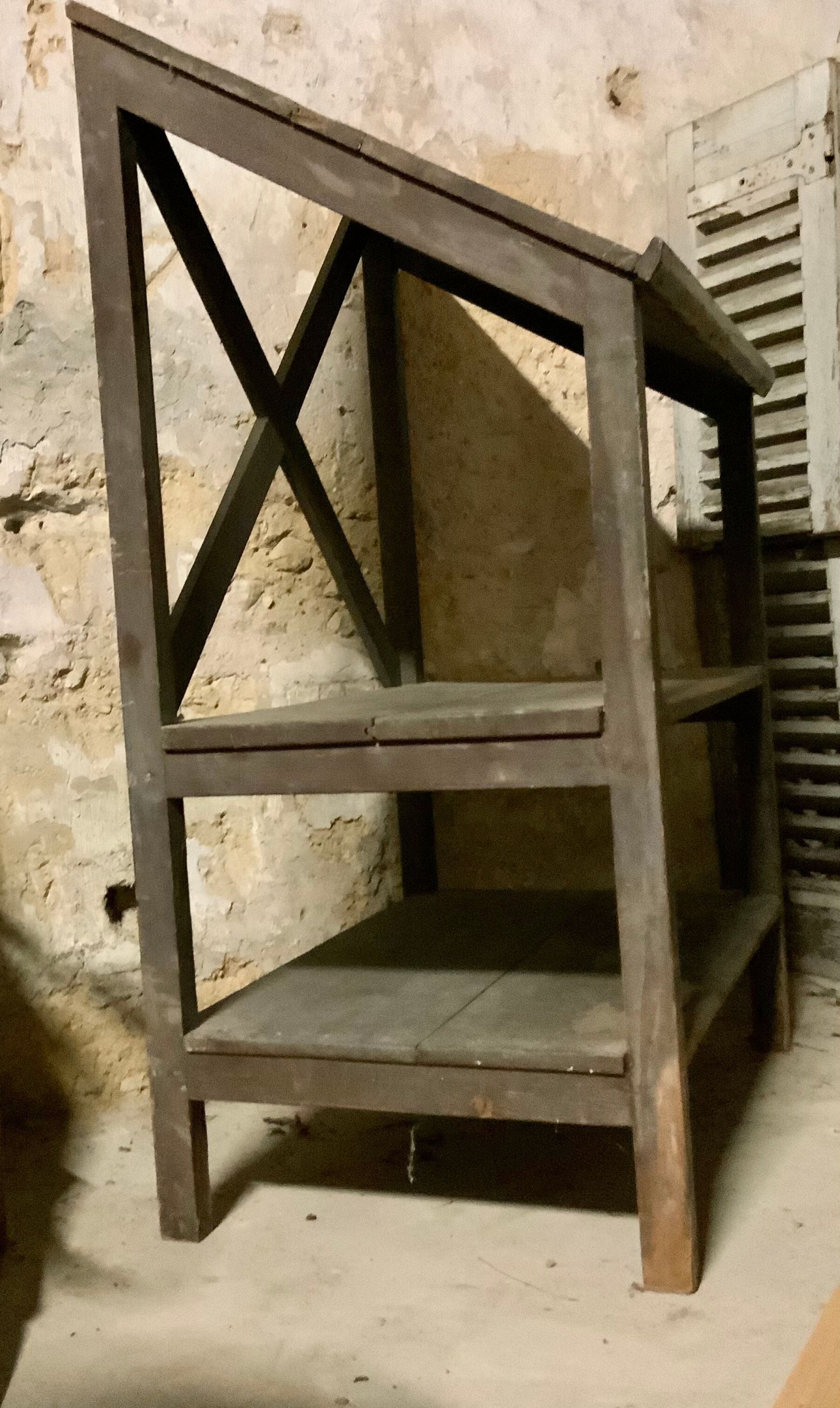 Desk cabinet, shelves Porte Casses XIXth