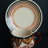 Art Deco cup and saucer P. Fouillen / Quimper