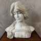 Marble bust of a woman