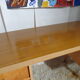 Vintage desk Ekawerk compass feet 50s