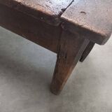 18th century solid oak farm table