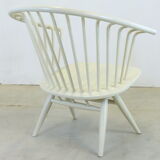 Crinolette vintage design armchair by Ilmari Tapiovaara for Asko