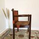 Vintage Leather Armchair: Janez Lajovic PRISANK Model, Mid-Century Modern