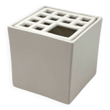 Studio Opi, White space age mod. Ikebana A ceramic vase / ashtray, Gabbiane