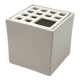 Studio Opi, White space age mod. Ikebana A ceramic vase / ashtray, Gabbiane
