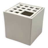 Studio Opi, White space age mod. Ikebana A ceramic vase / ashtray, Gabbiane