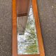 Vintage oak mirror 48x133cm