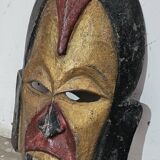 Old Nepalese cast iron mask