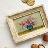 Painting bouquet of flowers signed Anne Max