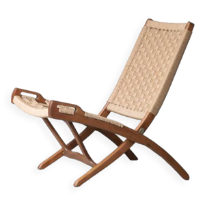 chaise pliante en corde