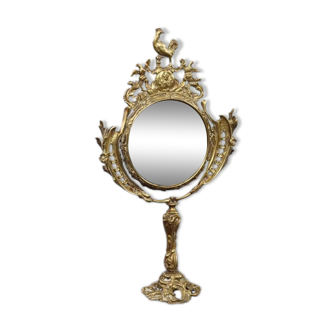 Miroir antique doré de France